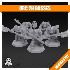 Cover.png Orc Bosses with Heavy Weapons Modular