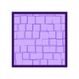 25mm Square Base Random Tile_07.STL 25mm Square Random Tile Base