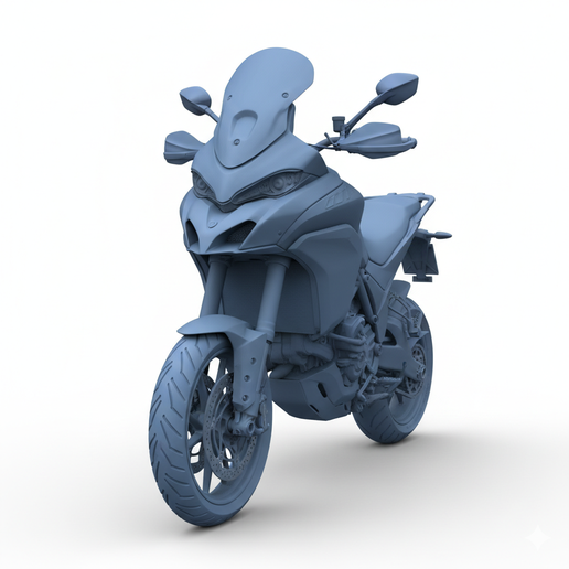 Ducati Multistrada V4 garage diorama motorcycle, motorcycle STL, motorcycle 3D model, motocross bike STL, cafe racer STL, motorcycle model kit, two stroke motorcycle STL, motorcycle lift STL, motorcycle diorama, dual sport motorcycle STL, stretched swinga