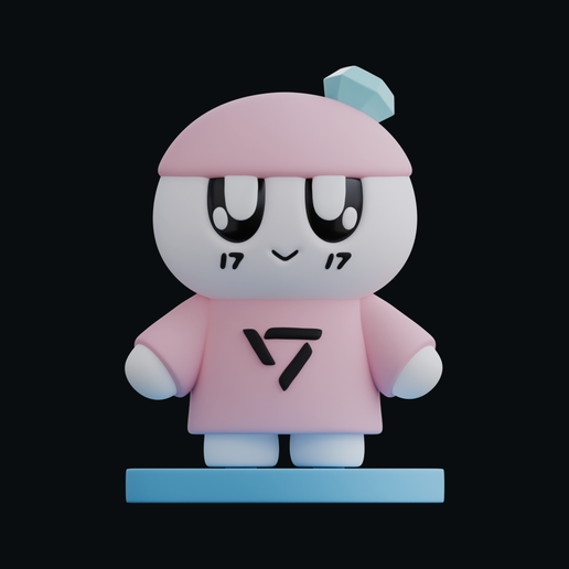 🗝️ SEVENTEEN CARAT KPOP + KEYCHAIN・ STL File for 3D printing・Cults