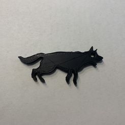 IMG_0804.jpg STL file German Shepard Keychain・3D printing idea to download