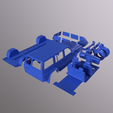 A007_Camera-1.png Archivo STL Nissan Patrol Y60 1987 Coche imprimible con partes separadas・Plan de impresora 3D para descargar