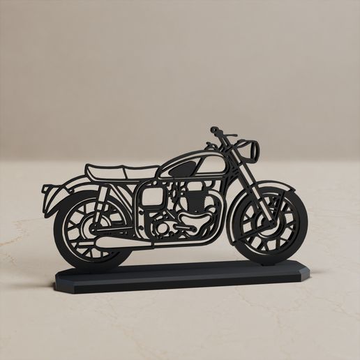 NORTON DOMINATOR 99 1956 MODELL STAND DECOR