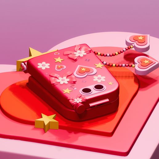 IMG_2842.jpeg 💖🌸 Fashion Doll Flip Phone (Bratz, Monster High, Rainbow High)🌸✨
