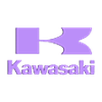 kawasaki logo_stl.stl kawasaki logo