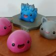 all_2.jpg Archivo STL gratis Slime Rancher - Pink Slime, Tabby Slime and Rock Slime・Modelo para descargar y imprimir en 3D