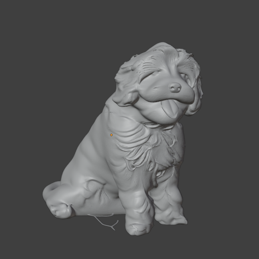 Adorable Golden Doodle Dog