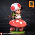 4.jpg Toad from Super Mario Bros 3D print model