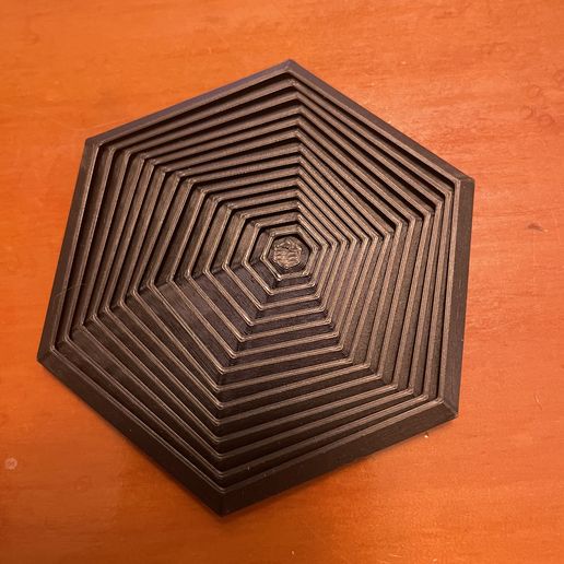 HexAgon Fidget 3D model