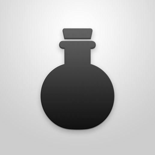 Potion Bottle - 3D Printable Decorative Container