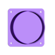 Ventilation grid - No modifiers.stl Rejilla de ventilación - Relleno Gyroid (a medida)