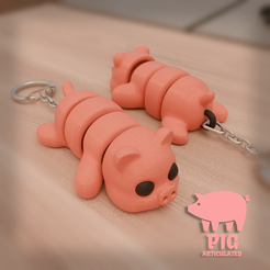pig1.png ARTICULATED PIG KEYCHAIN