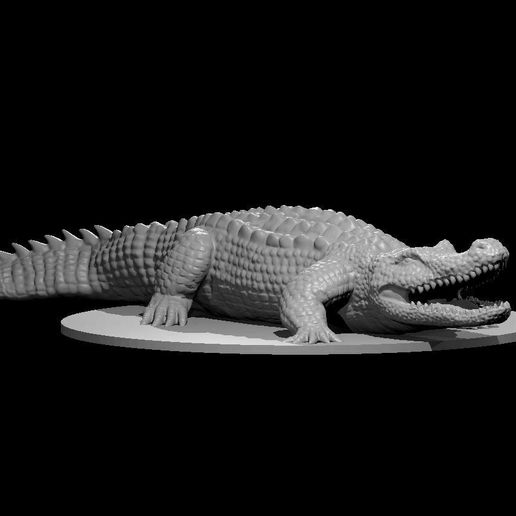 🐊 crocodile・Free STL File for ・Cults
