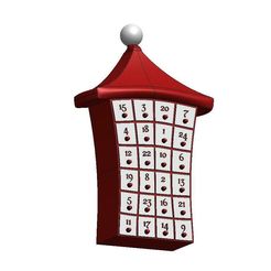 advent-calendar-SANTA-3.jpg Adventskalender für Weihnachten mit Weihnachtsmannmütze