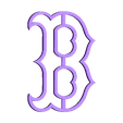 BostonRedSox-Logo.stl Boston Red Sox Logo