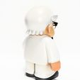 0014.jpg White Colonel Sanders The Chicken Father KFC toy