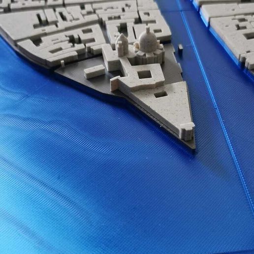 3D Venice | Digital Files | 3D STL File | Venice 3D Map | 3D City Art | 3D Printed Landmark | Model of Venice Skyline | 3D Art