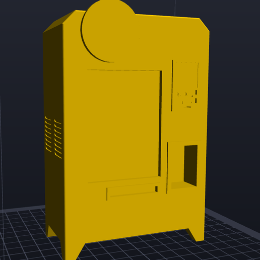🎨 automatic vending machine・Free STL File for ・Cults