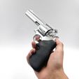 Ruger-GP100-3D-MODEL1.jpg Файл STL Револьвер Ruger GP100 Prop тренировочный поддельный учебный пистолет・Модель для загрузки и 3D-печати, sliceables