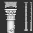 8-ZBrush-Document.jpg 90 classical columns decoration collection -90 pieces 3D Model