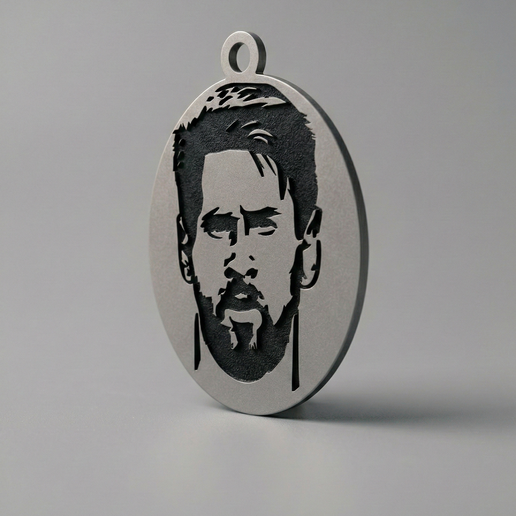 Gemini_Generated_Image_okyxnpokyxnpokyx.png Lionel Messi Keychain - Realistic Portrait Design
