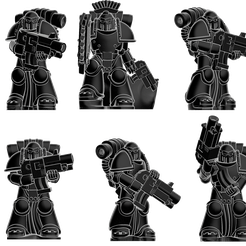IMG_5287.png Galactic crusader Barrel heads with pistols 8mm