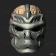 001f.jpg Jason X Mask - Friday 13th movie  - Horror Halloween Mask 3D print model