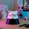 Cat_Kawaii_EpicBox_Holoprops.jpg Archivo 3D Kawaii Cat Loot Box - Print-in-Place - No Support・Objeto de impresión 3D para descargar