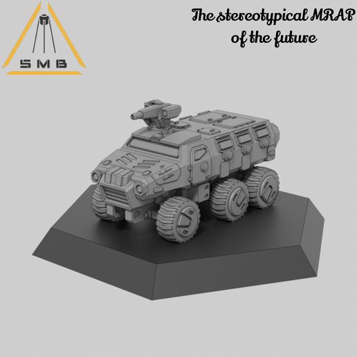 The stereotypical MRAP of the future