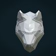 PWH-09.jpg Low poly Wolf head