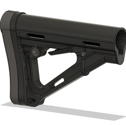 ctr2.png Fichier STL Crosse Magpul CTR・Modèle à télécharger et à imprimer en 3D