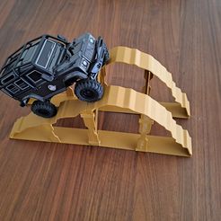 20230816_155446.jpg 3MF file 1/18 & 1/24 RC crawler obstacle - Hill・3D printable model to download