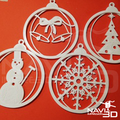 7.png STL file Christmas tree ornaments・Design to download and 3D print, NAVI3D