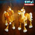 Dan-Sopala-Flexi-Factory_Unicorn4.jpg Flexi Factory Pegasus, Unicorn, Horse and Alicorn