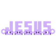 Jesus.stl chaveiro Jesus