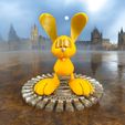 MIPS the Yellow Rabbit - High-Res 3D Model