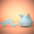 pika-kirby-7.png kirby pikachu - pikakirby 3D print model