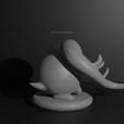 Screamtail7.png Igglybuff, jigglypuff, Wigglytuff and Scream tail 3D print model