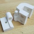 Electronics_mounts_hinge_08.jpg Free 3D file R2-D2 Electronics mount hinge・3D printing template to download