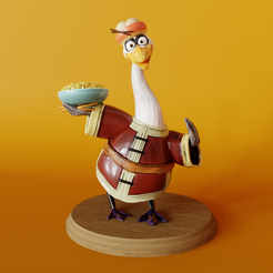 mr-ping-render-1.png STL-Datei Herr ping kostenlos・Vorlage für 3D-Drucker zum herunterladen