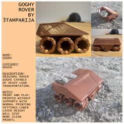Goghi_Card.jpg STL file Goghi Rover・Model to download and 3D print