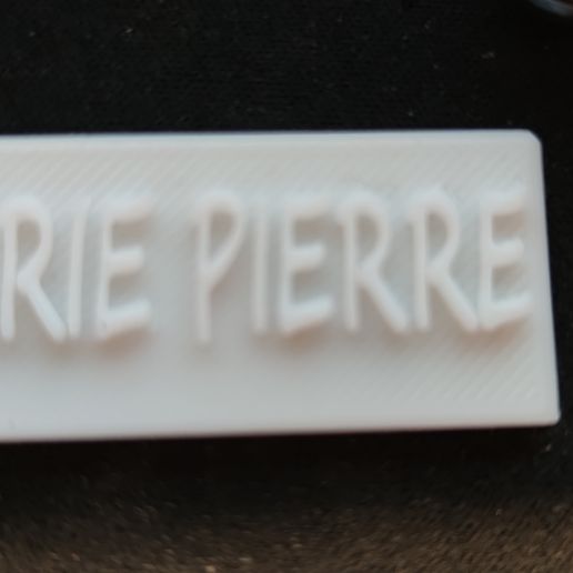 key ring marie pierre 3D model