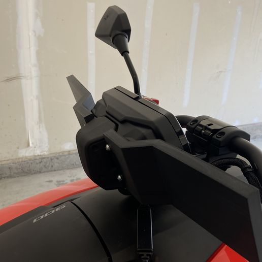 CanAm Ryker Dashboard 3D model