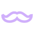 Cookie-Cutter-Moustaches.stl MOUSTACHES N3 - COOKIE CUTTER