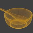 12.jpg Soup Bowl 3D Model