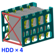 Support_HDD_x4.png HDD BRACKET ×4