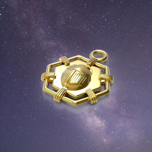 SCARAB AMULET - 3D model önizlemesi