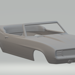 0.png Télécharger fichier STL chevrolet camaro 69 convertible • Objet à imprimer en 3D, gauderio