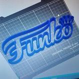 327562021_1492274954875831_9050241931359610791_n.jpg Файл STL Funko Logo Fast Print Wire Frame outline / Cake Topper / Party decor / Funko pop decor・Модель для загрузки и 3D печати
