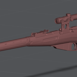 352462914_6008759862556237_2843000359445815204_n.png STL-Datei 1/35 Mosin Nagant WW2 UdSSR Scharfschützengewehr・3D-Druckvorlage zum Herunterladen